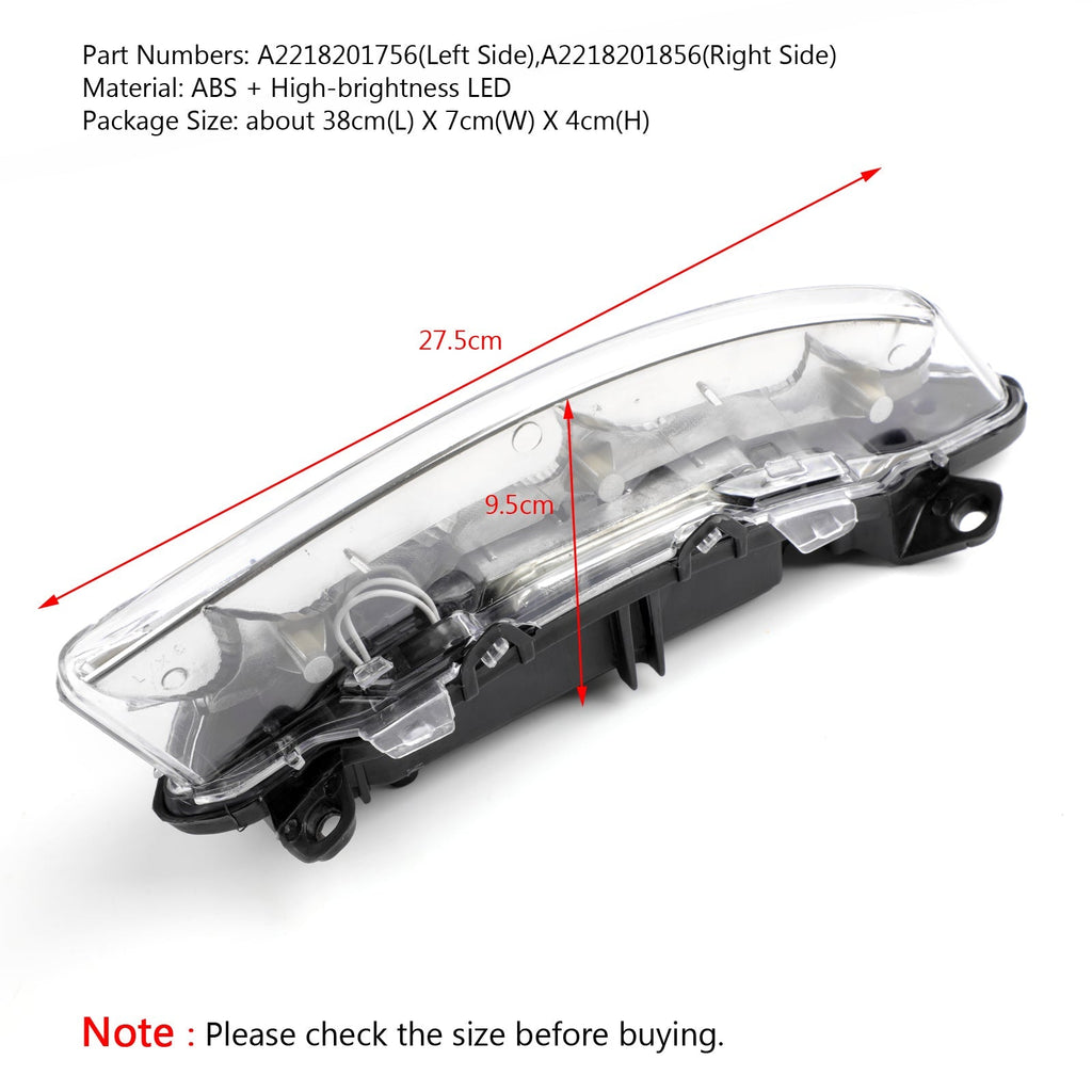 1PC LED Fog Light Daytime Running Lamp DRL Left or Right for Mercedes S-Class W221