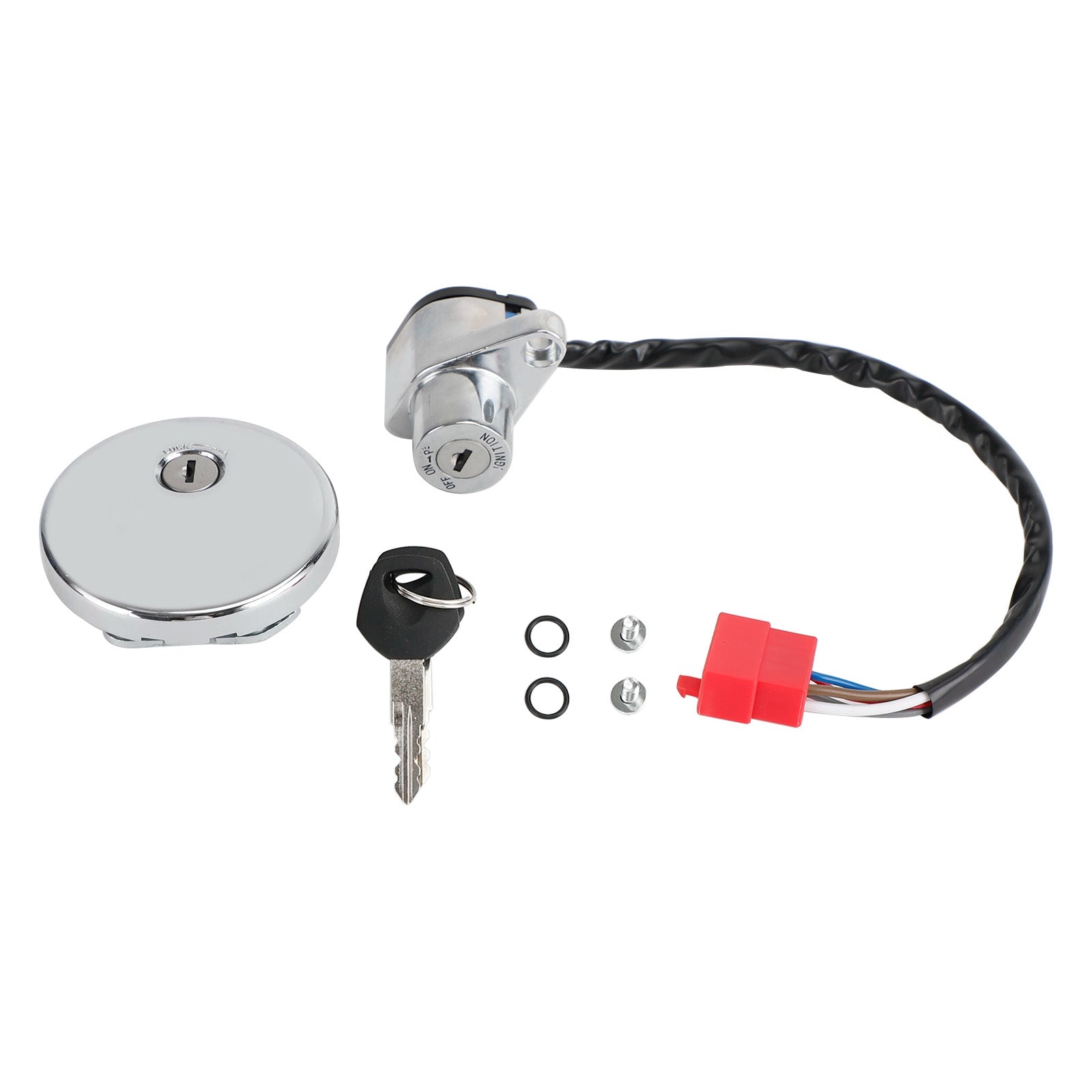 Ignition Switch and Fuel Cap for 1996-2001 Kawasaki Vulcan VN800 Classic Drifter 500 LTD
