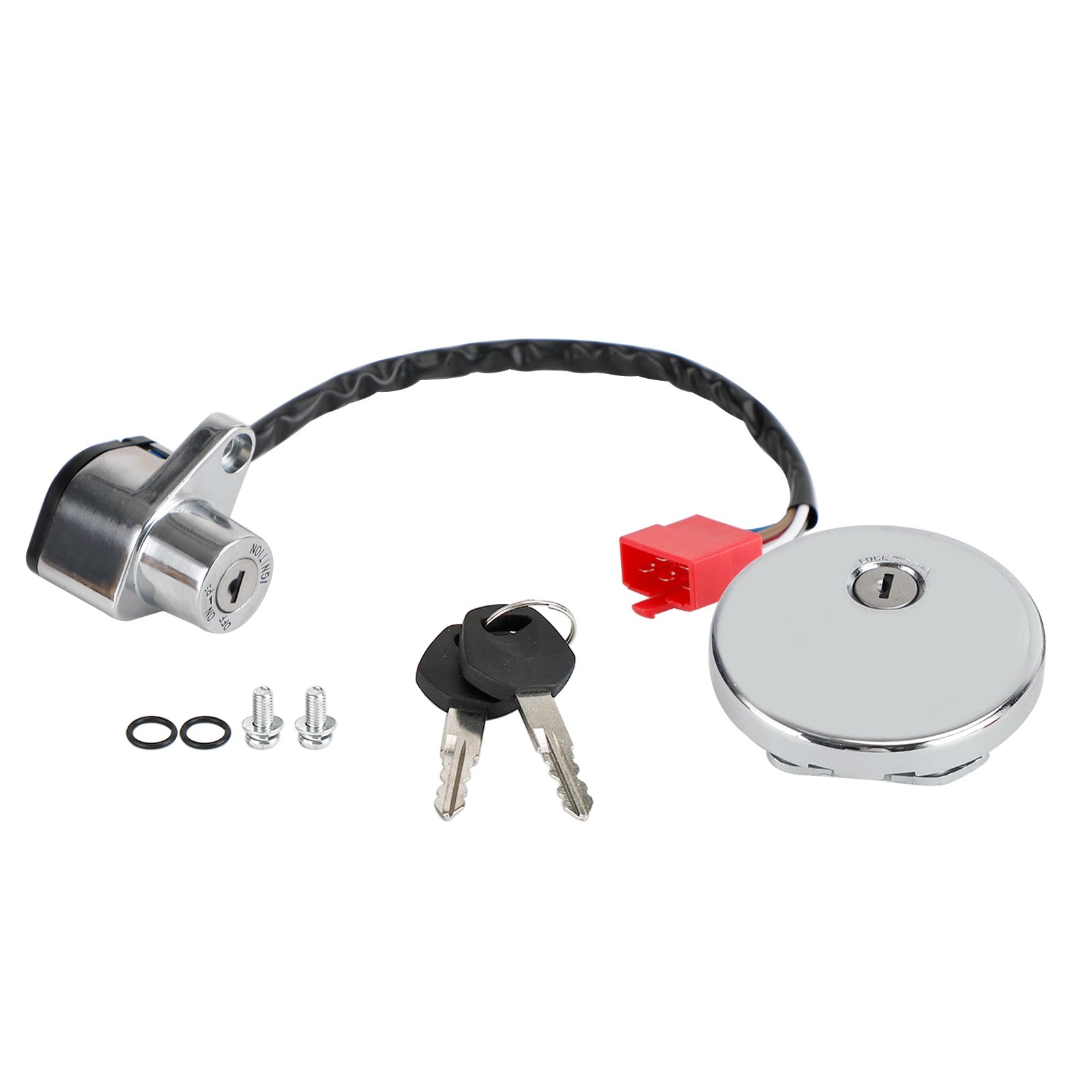Ignition Switch and Fuel Cap for 1996-2001 Kawasaki Vulcan VN800 Classic Drifter 500 LTD