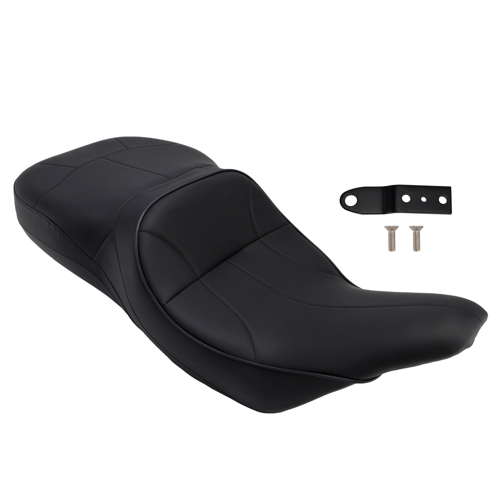 1997 to 2007 Road King Touring Motorcycle Complete Cushioned Rider Passenger Seat