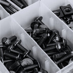 177 Piece Generic Sportbike Windscreen Fairing Fastener Bolts Screws Clips Kit