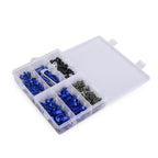 177PCS Sportbike Fairing Hardware Fasteners Bolts Clips Screws Kit For Yamaha Honda Suzuki Kawasaki Motorcycles