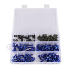 177 Piece Sportbike Windscreen Fairing Bolt Fastener Kit Clips and Screws Universal