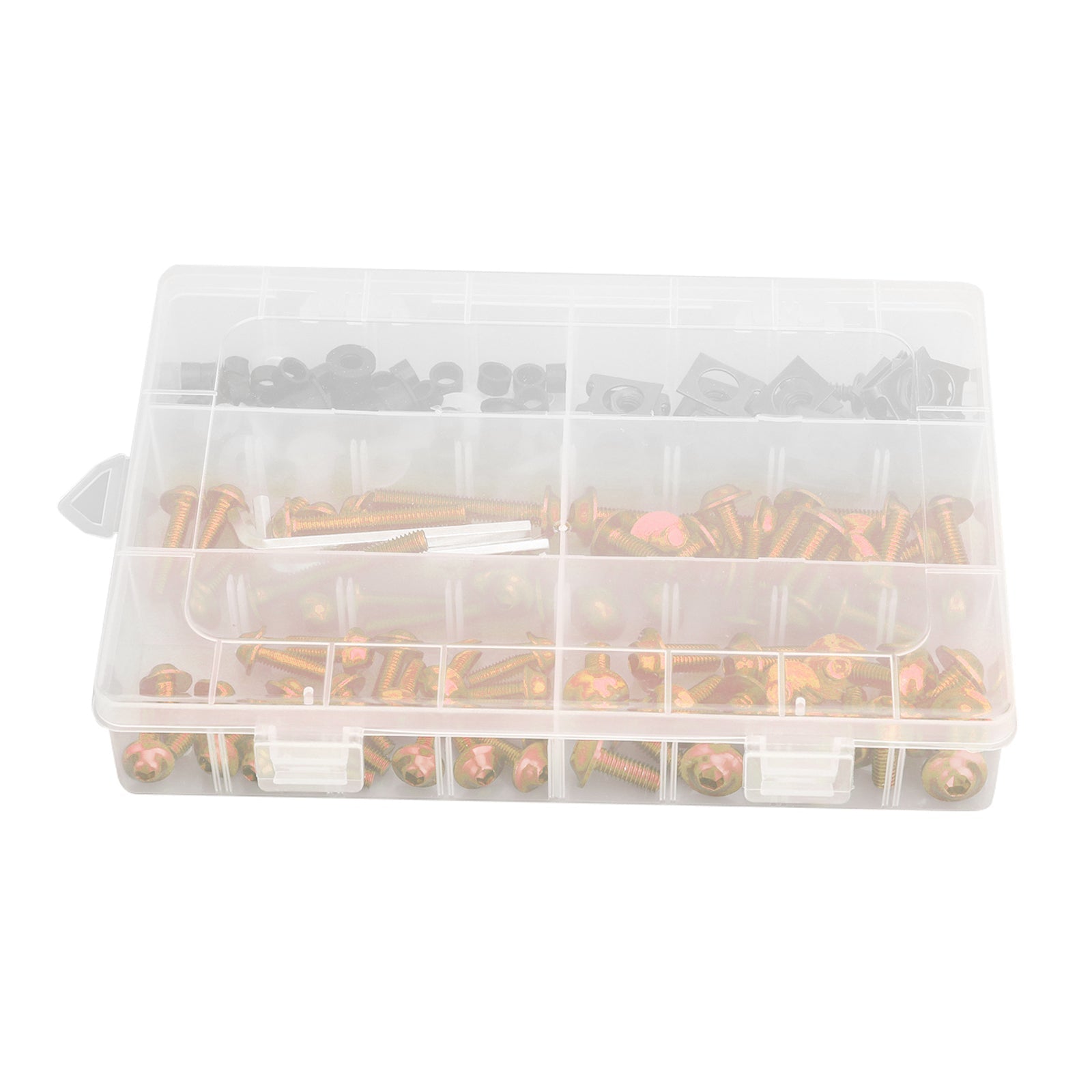 177PCS Sportbike Fairing Hardware Fasteners Bolts Clips Screws Kit For Yamaha Honda Suzuki Kawasaki Motorcycles