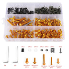177 Piece Motorcycle Sportbike Fairing Hardware Kit Windscreen Bolts and Clips