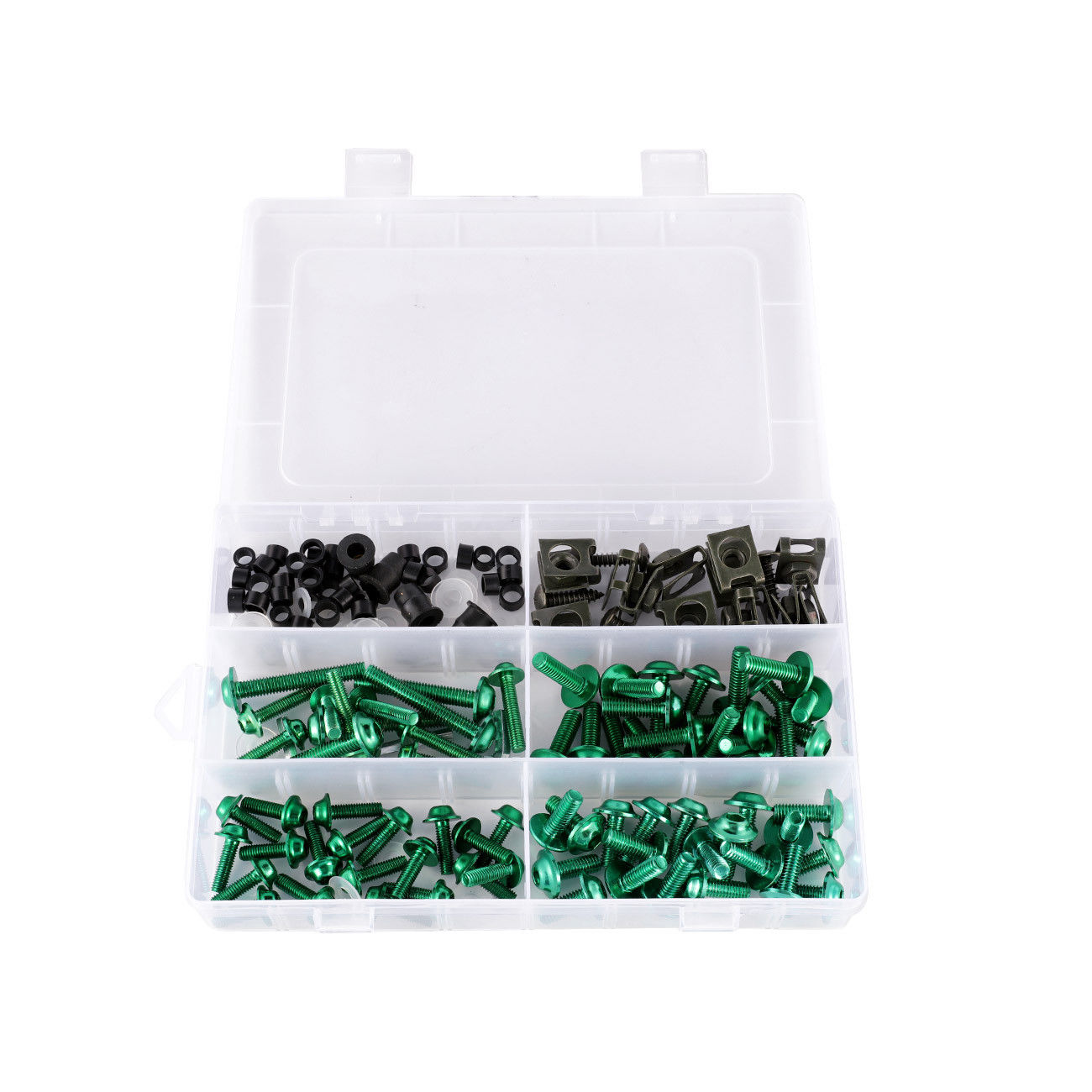 177PCS Sportbike Fairing Hardware Fasteners Bolts Clips Screws Kit For Yamaha Honda Suzuki Kawasaki Motorcycles