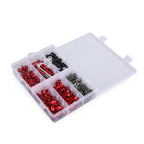 177 Piece Motorcycle Sportbike Fairing Hardware Kit Windscreen Bolts and Clips