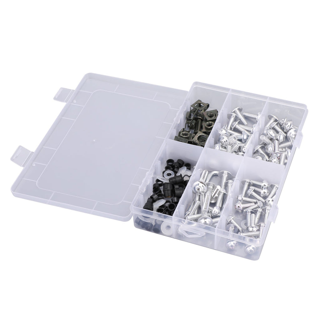 177PCS Sportbike Fairing Hardware Fasteners Bolts Clips Screws Kit For Yamaha Honda Suzuki Kawasaki Motorcycles