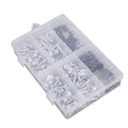 177 Piece Sportbike Windscreen Fairing Bolt Fastener Kit Clips and Screws Universal