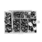 158 Piece Sportbike Windscreen Fairing Fastener and Bolt Assembly Kit