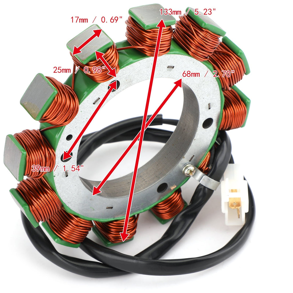 1994 1995 1996 1997 1998 1999 2000 Kawasaki MULE 2500 2510 2520 Stator Coil 59031-2103
