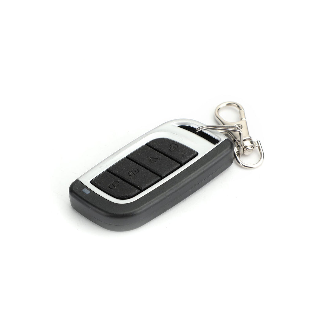 2-Way Remote Motorcycle Scooter Anti-theft Alarm with Engine Start Universal System