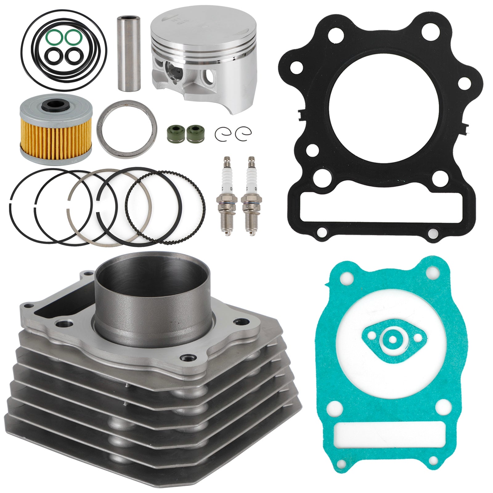 TRX300 Fourtrax FW Honda 1988-2000 4x4 2x4 Piston Cylinder Top End Gasket Rebuild Kit