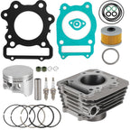 Honda TRX300 Fourtrax 1988-2000 4x4 2x4 Top End Gasket Kit with Cylinder Piston