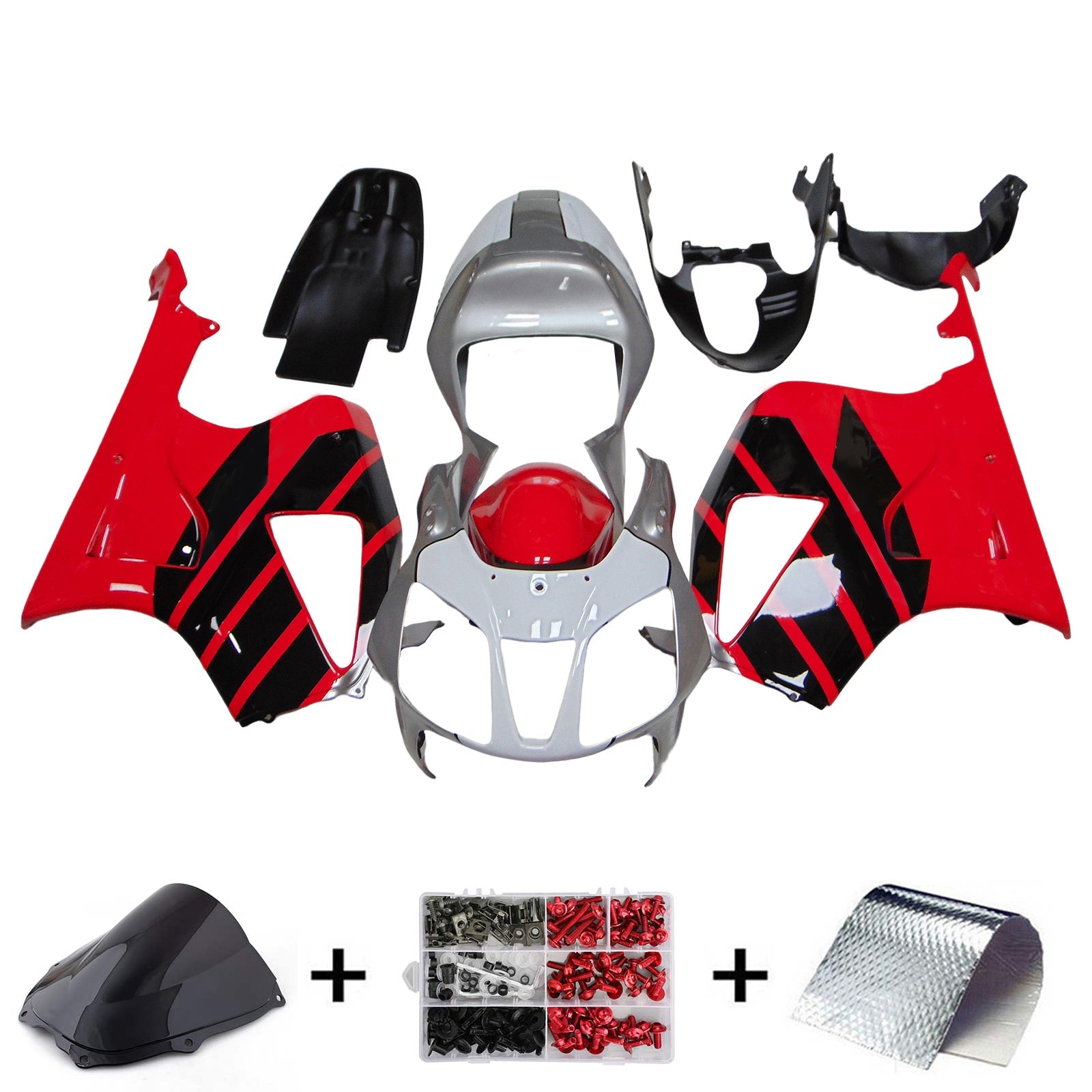 2000 2001 2002 2003 2004 2005 2006 Honda RC51 VTR1000 Sportbike Fairing Kit