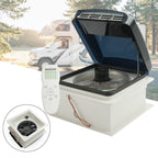 12V RV Caravan Roof Skylight Vent Fan 14" With Remote 10 Speed Levels