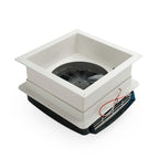 12V RV Caravan Roof Skylight Vent Fan 14" With Remote 10 Speed Levels