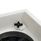 12V RV Caravan Roof Skylight Vent Fan 14" With Remote 10 Speed Levels