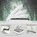 14" Remote Control Camper Roof Vent Skylight Exhaust Fan for RV Motorhome Caravan