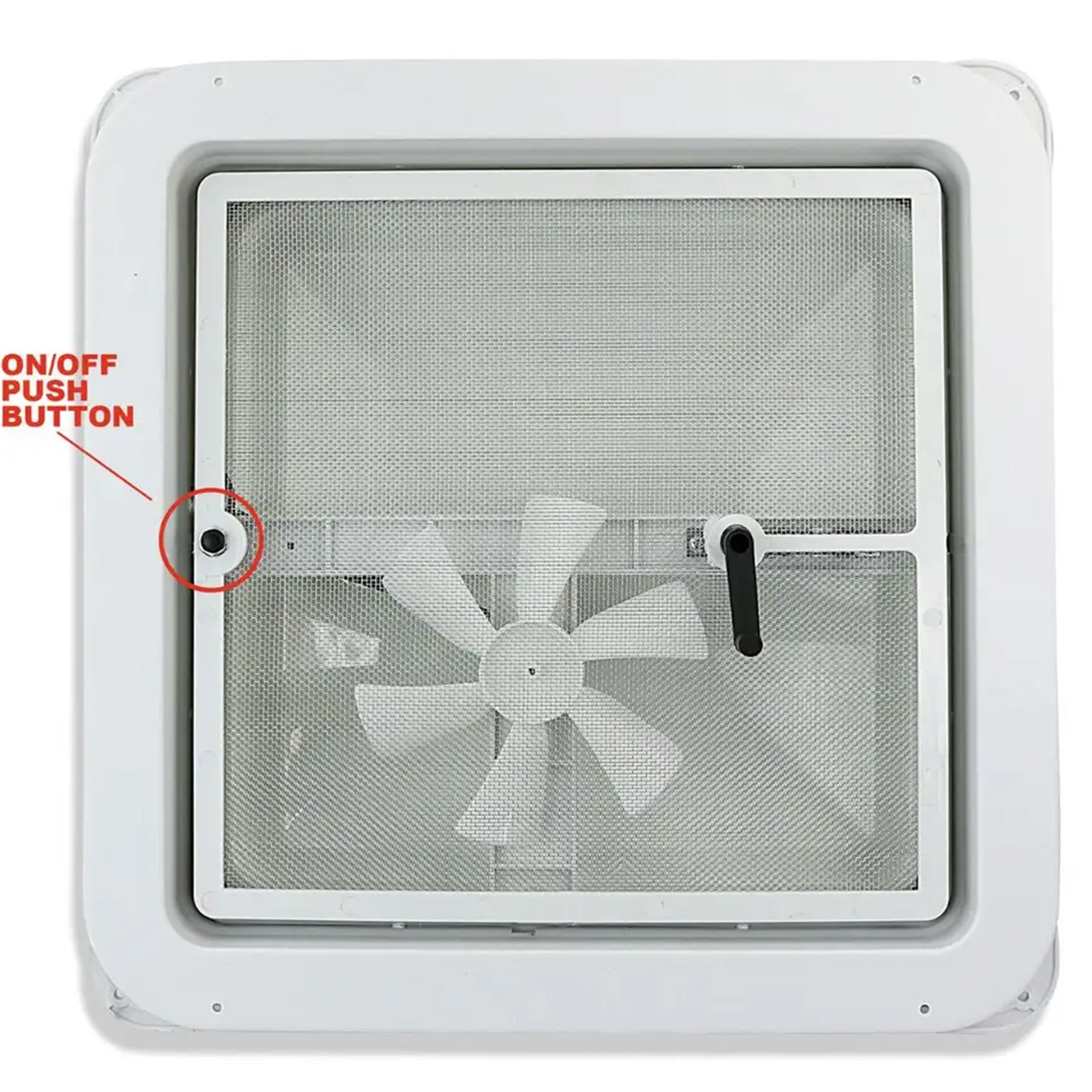 14" RV Camper Motorhome Skylight Roof Exhaust Vent Fan with Remote Control