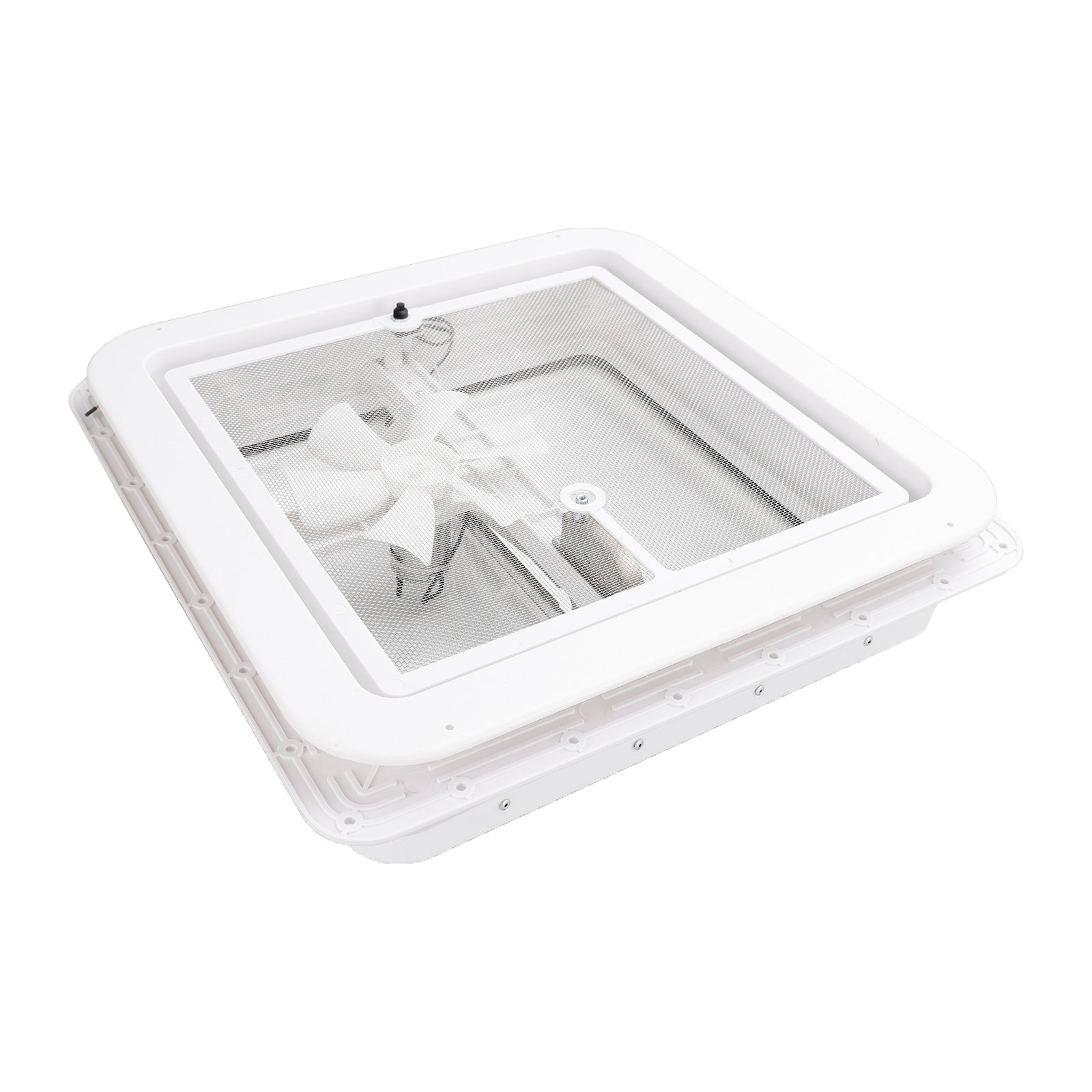 14" Remote Control Camper Roof Vent Skylight Exhaust Fan for RV Motorhome Caravan