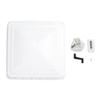 14" Remote Control Camper Roof Vent Skylight Exhaust Fan for RV Motorhome Caravan