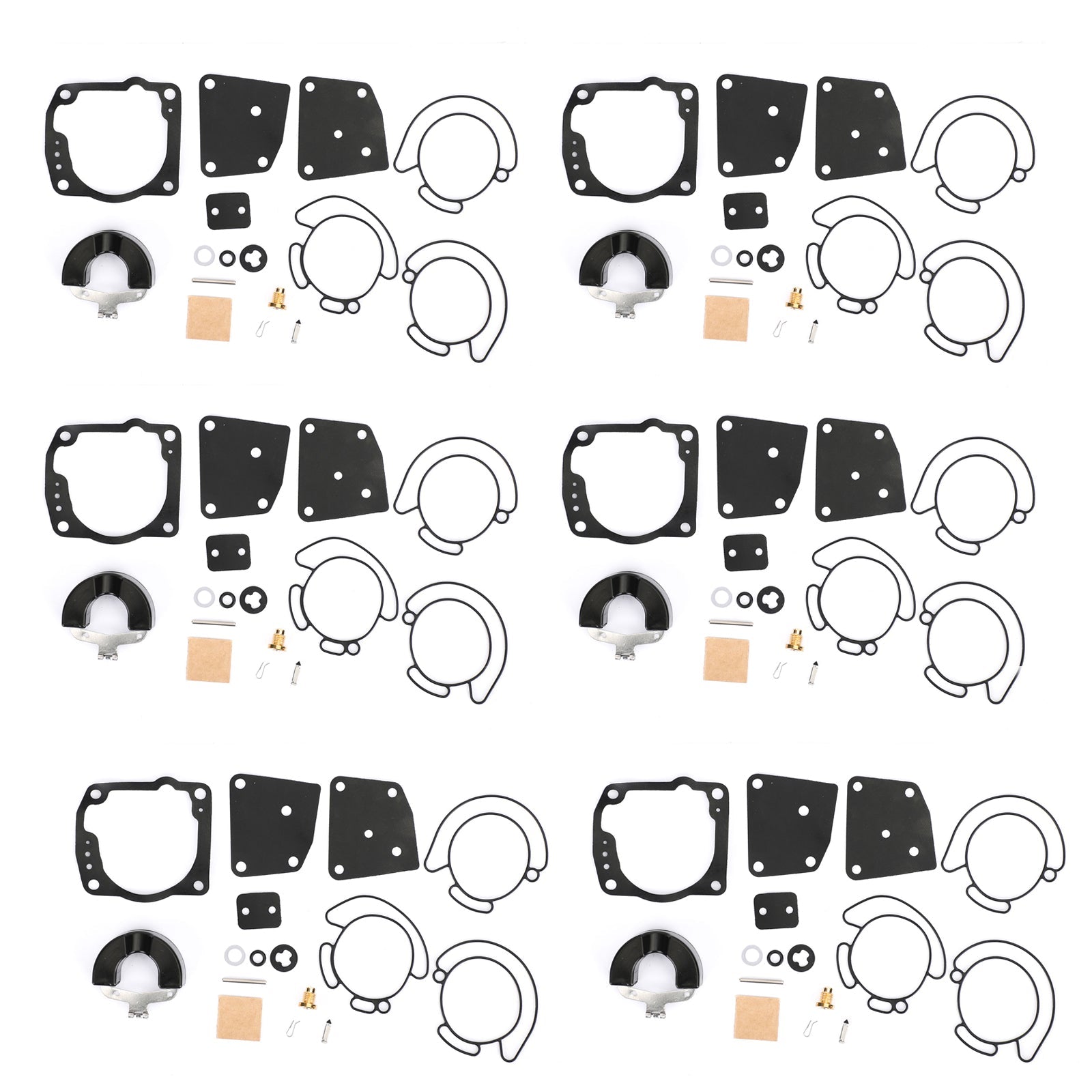 18-7247 Carburetor Repair Kit for Johnson Evinrude 90 115 125 150 175 HP V4 V6 Motors