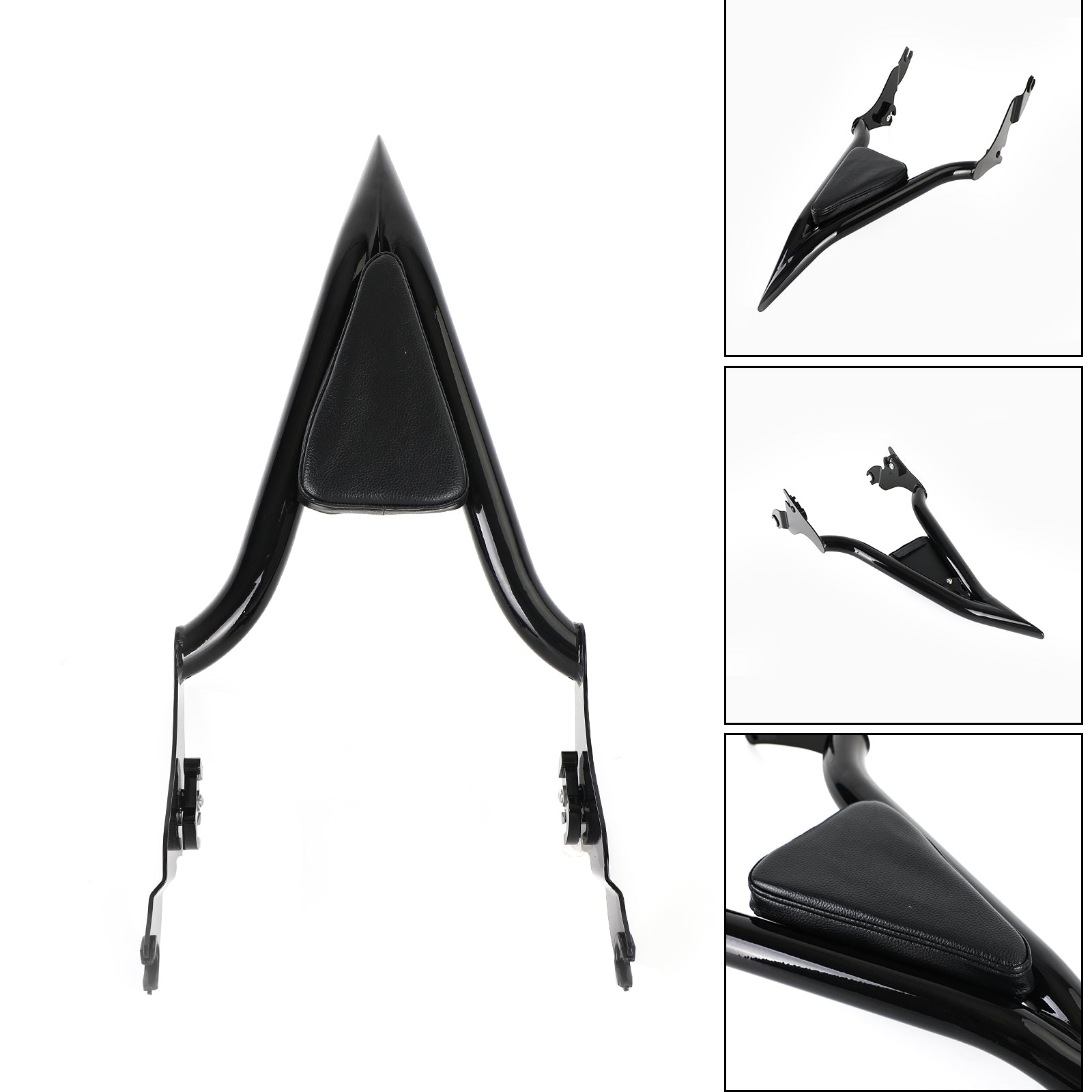 18in Tall Backrest Sissy Bar Compatible with Road King CVO Road Glide 2009-2023