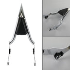 18 Inch Chrome Sissy Bar Backrest for Harley Road King Street Road Glide CVO 2009-2023
