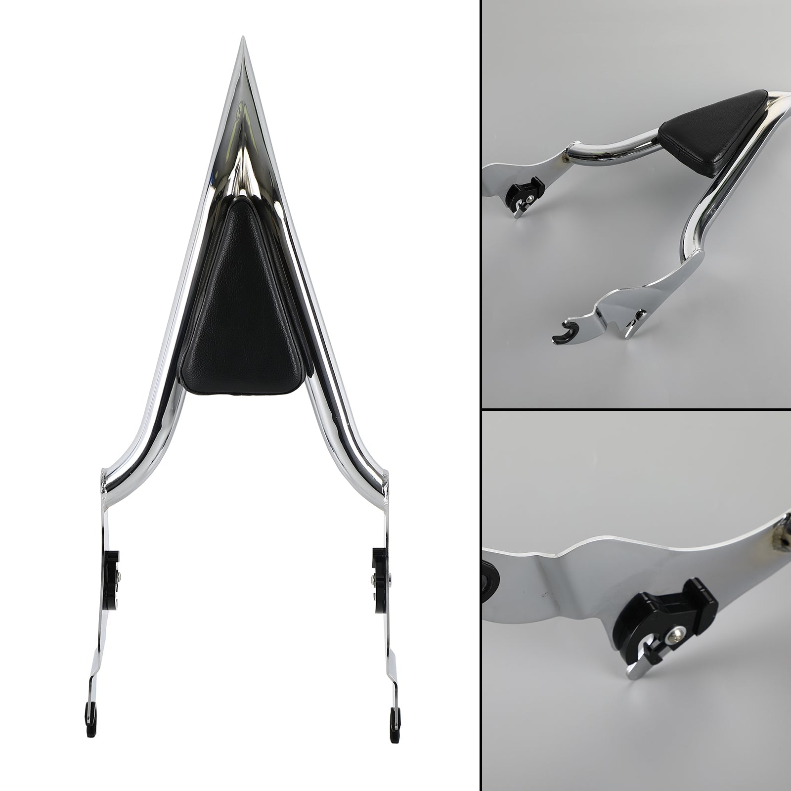 18 Inch Sissy Bar Backrest for Harley CVO Road Glide Street Road King 2009-2023