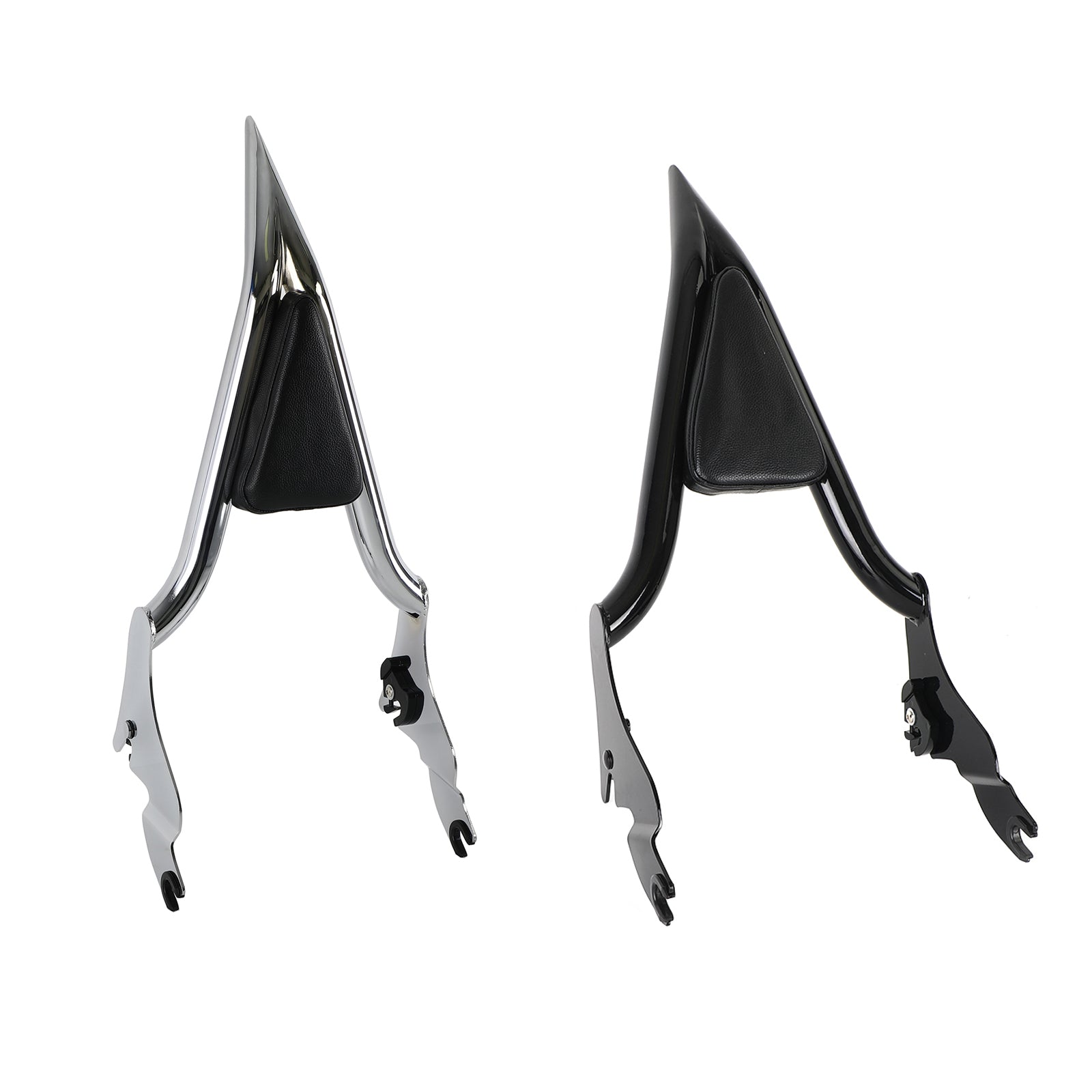 18 Inch Chrome Sissy Bar Backrest for Harley Road King Street Road Glide CVO 2009-2023
