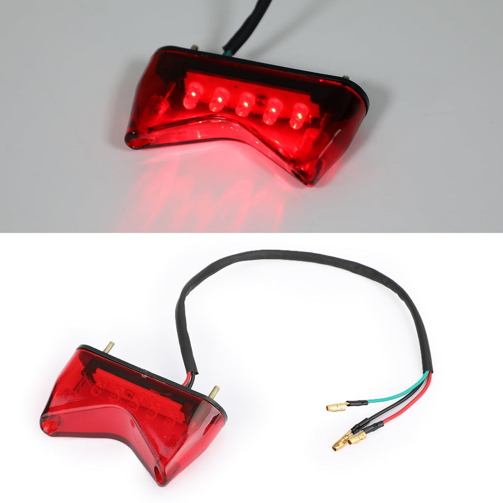 Universal LED Brake and Tail Light for Motorcycle, Bobber, ATV, and Dirt Bike