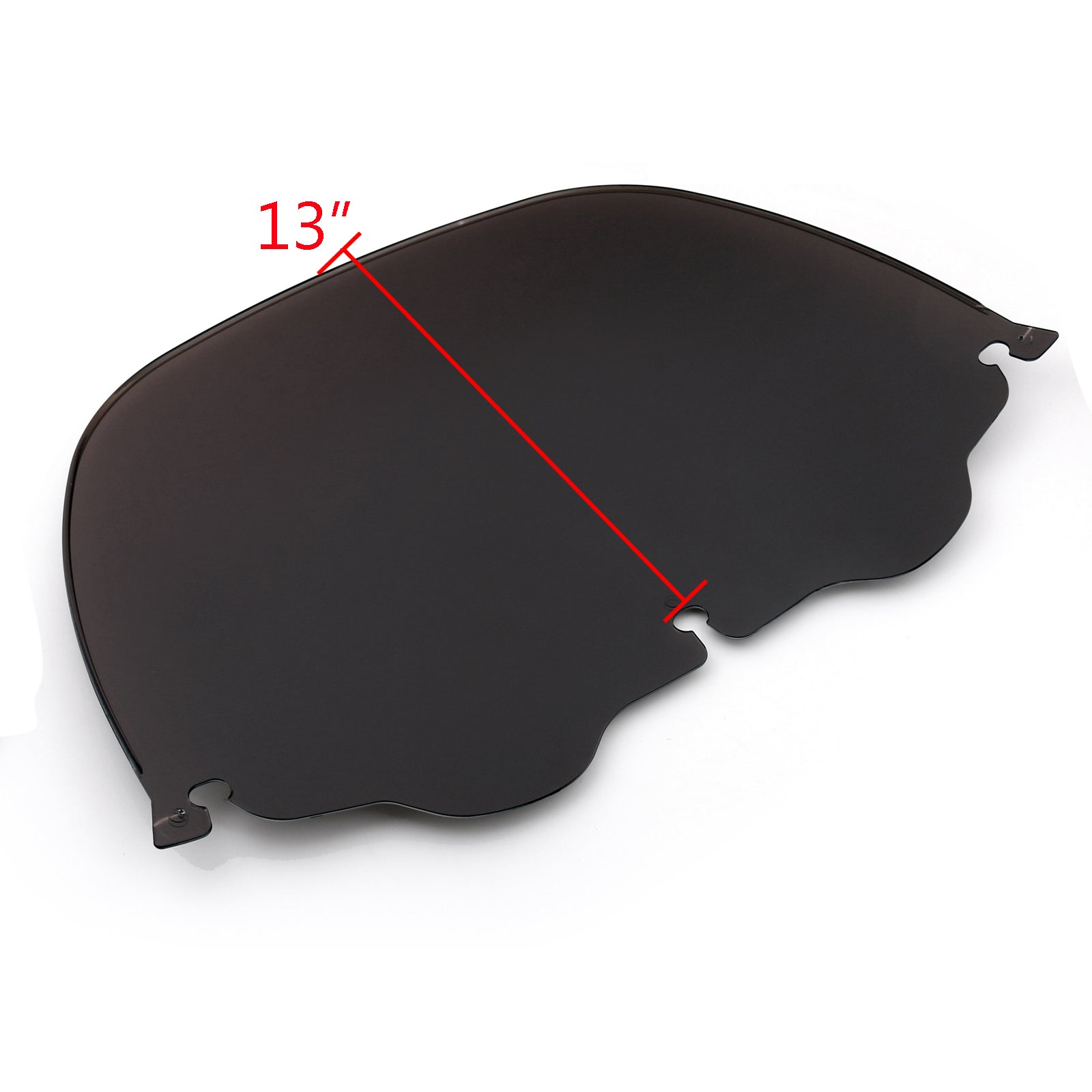 13 Inch ABS Windscreen Compatible with Street Glide Touring Trike Models 1996-2013