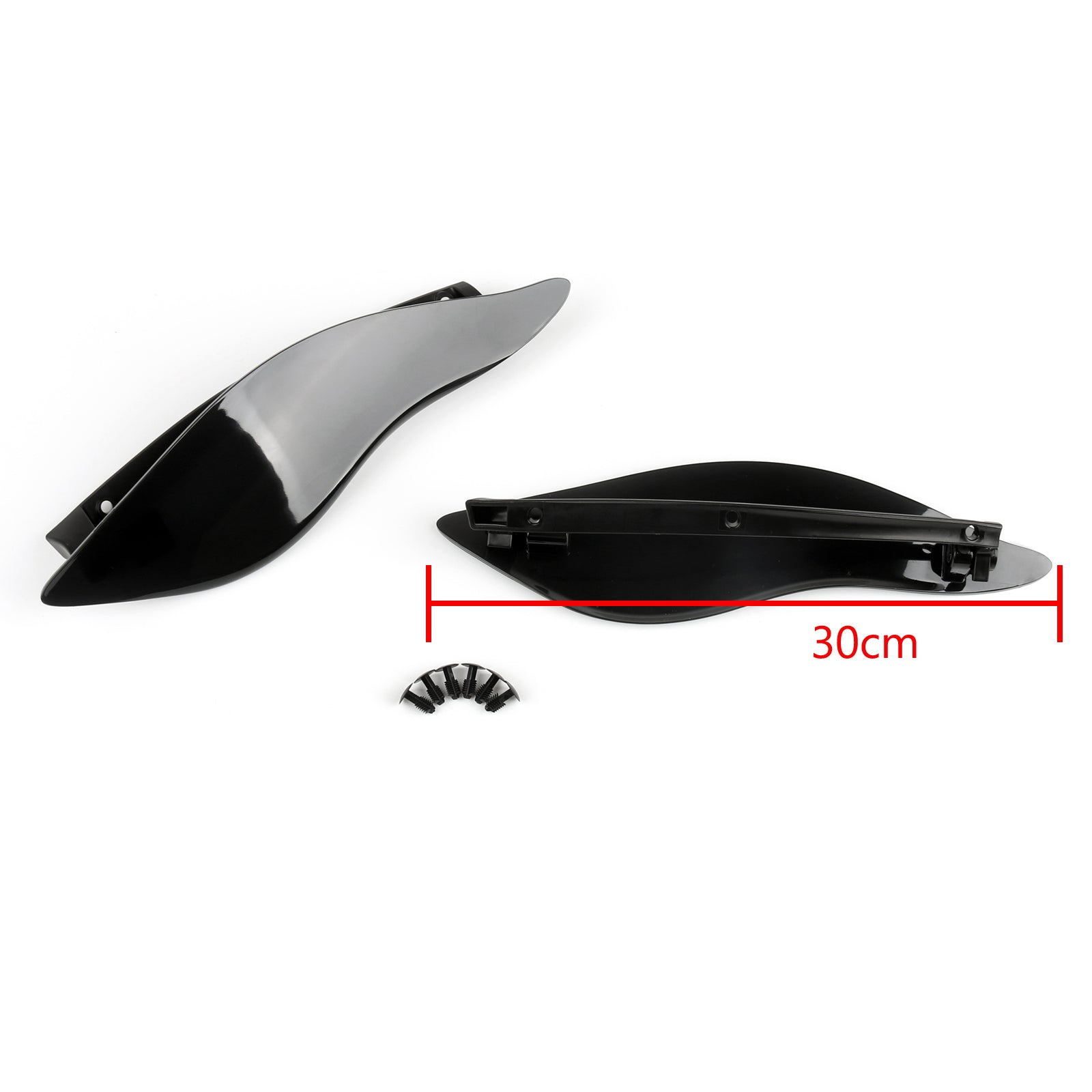 Harley Davidson Touring FL 2014-2018 ABS Side Wing Air Deflectors Set of 2