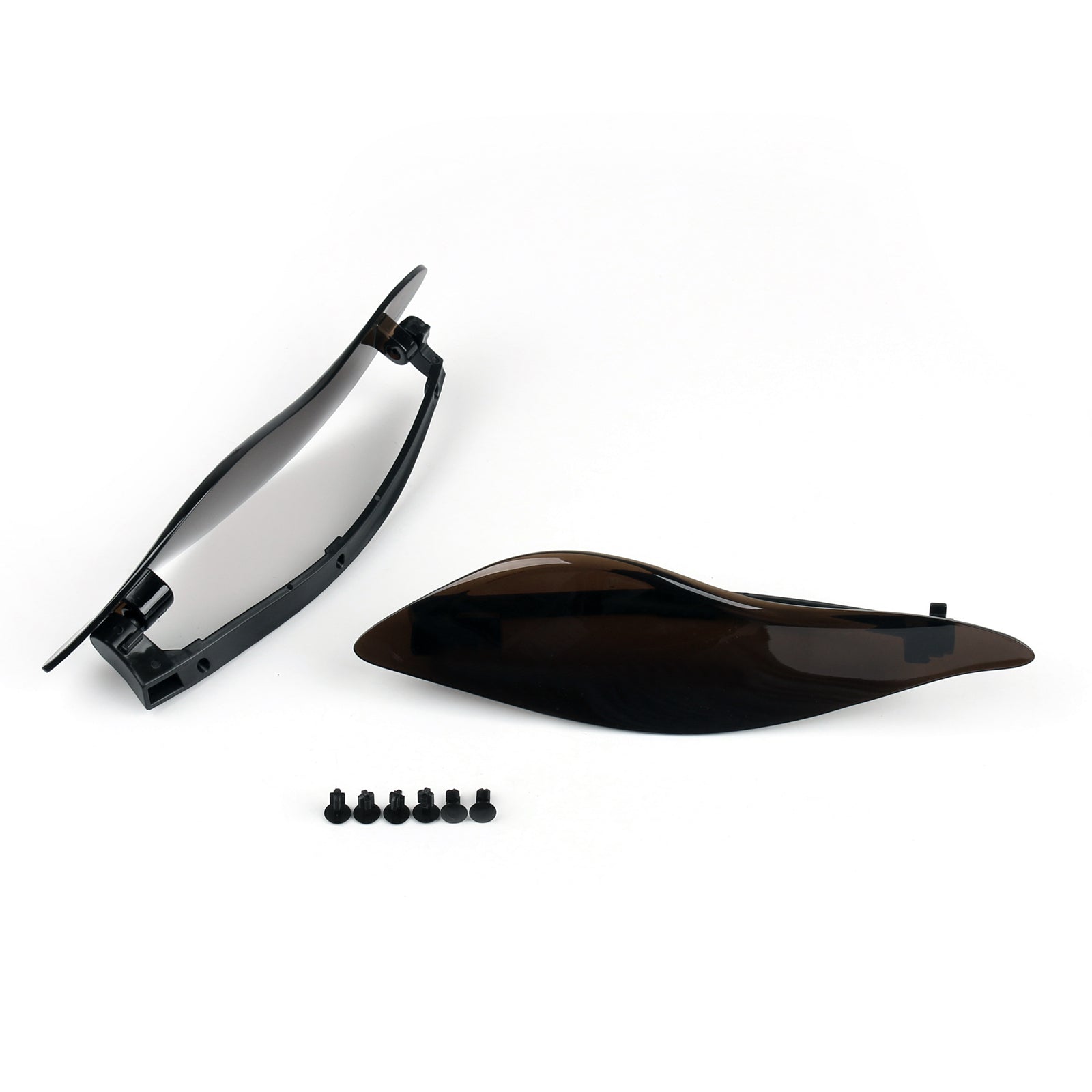 2-Piece ABS Plastic Side Wing Air Deflectors Designed for Harley Davidson FL Touring Models 2014-2018