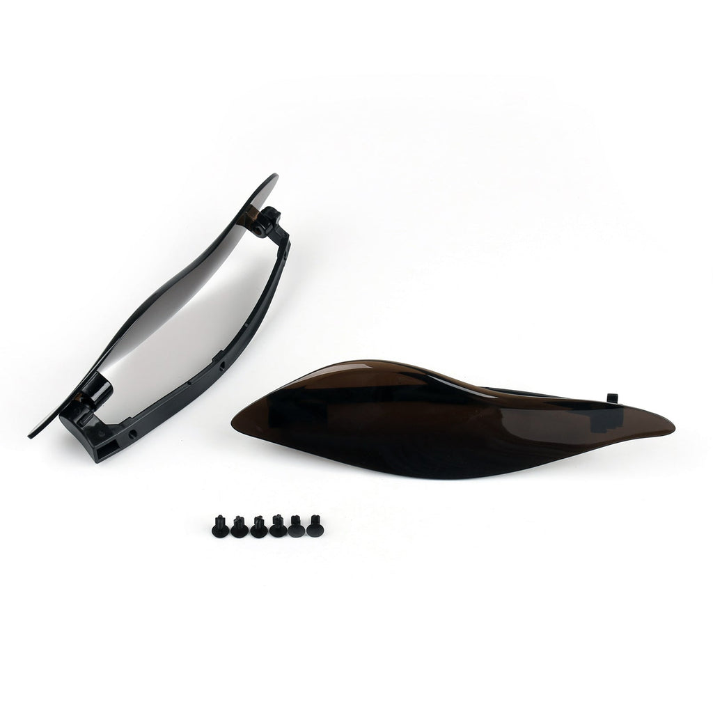 Harley Davidson FL Touring 2014-2018 ABS Plastic Side Wing Air Deflectors Pair