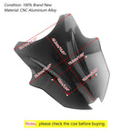 Kawasaki Ninja 1000 Z1000SX Windscreen 2017-2019 Replacement Motorcycle Windshield