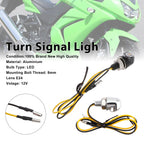 12V Universal Honda Motorcycle 8mm LED Turn Signal Light Indicator