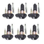 2002-2005 Trailblazer Envoy EXT 4.2L Six Cylinder Ignition Coil Assembly with Spark Plugs UF303