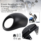 1973-up FX Dyna Sportster 883 1200 XL Headlight Light Fairing Cover