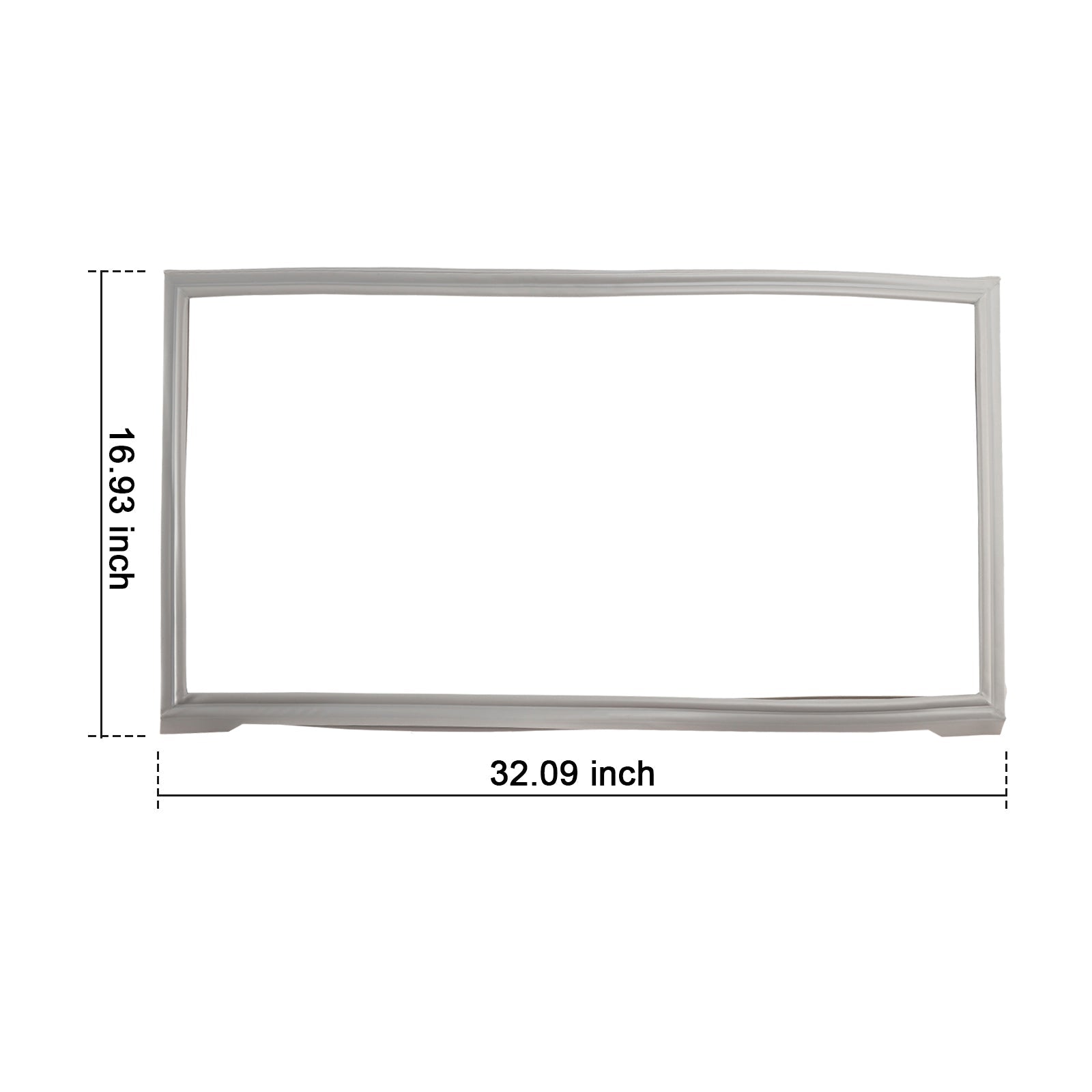 2 Pack Maytag W10830274 Freezer Gasket Seal Door Replacement W10443273 W10294127