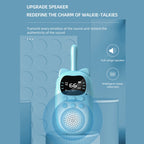 2 Pack Children's 22 Channel Two Way Walkie Talkies with 3 KM Handheld Radio Range