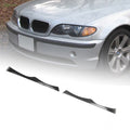 2002-2005 BMW E46 330i 330Xi 325i 325Xi Pair of Upper Headlight Trim Cover Strips