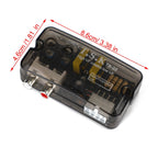 TD-22 12V Stereo Speaker to RCA Low Level Converter Adapter