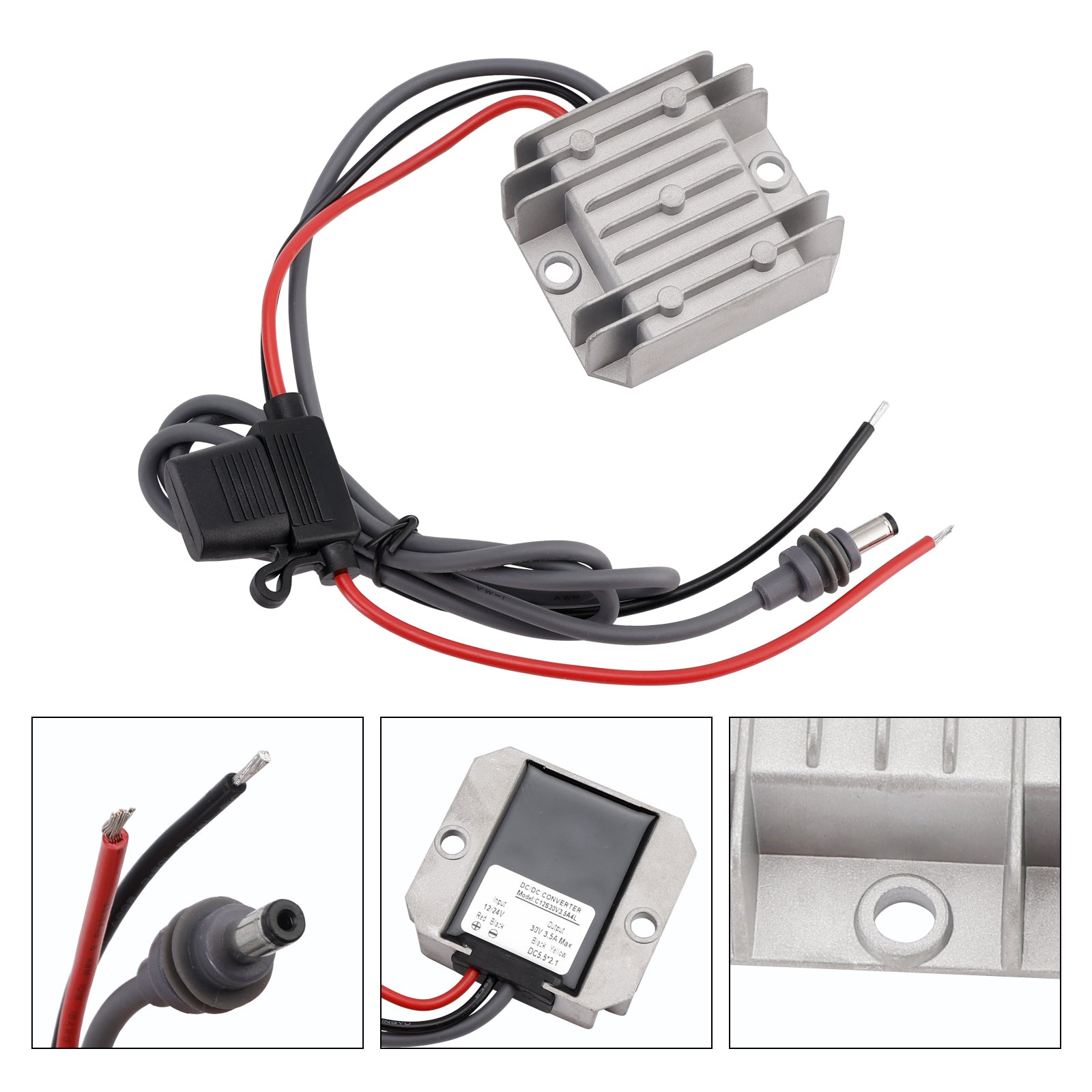 12V 24V Step-Up Conversion Module 105W 3.5A 30V Mini Fused Power Supply