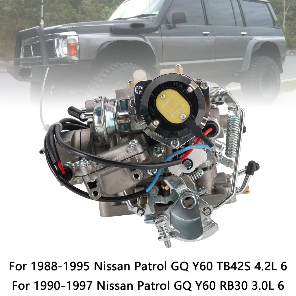 16010-26J00 Two Barrel Carburetor for Nissan Patrol GQ Y60 TB42S 4.2L 1988-1995 RB30 3.0L