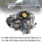 16010-26J00 Two Barrel Carburetor for Nissan Patrol GQ Y60 TB42S 4.2L 1988-1995 RB30 3.0L