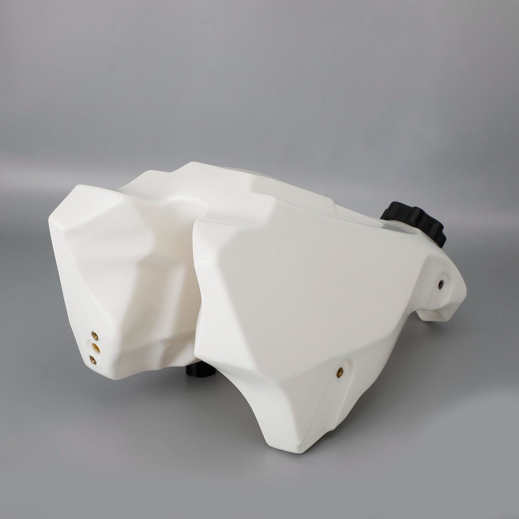 1988-1989 Honda CR250R 2-Stroke White Fuel Tank 3.6 Gallon Large Capacity