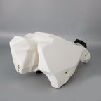 1988-1989 Honda CR250R 2-Stroke White Fuel Tank 3.6 Gallon Large Capacity