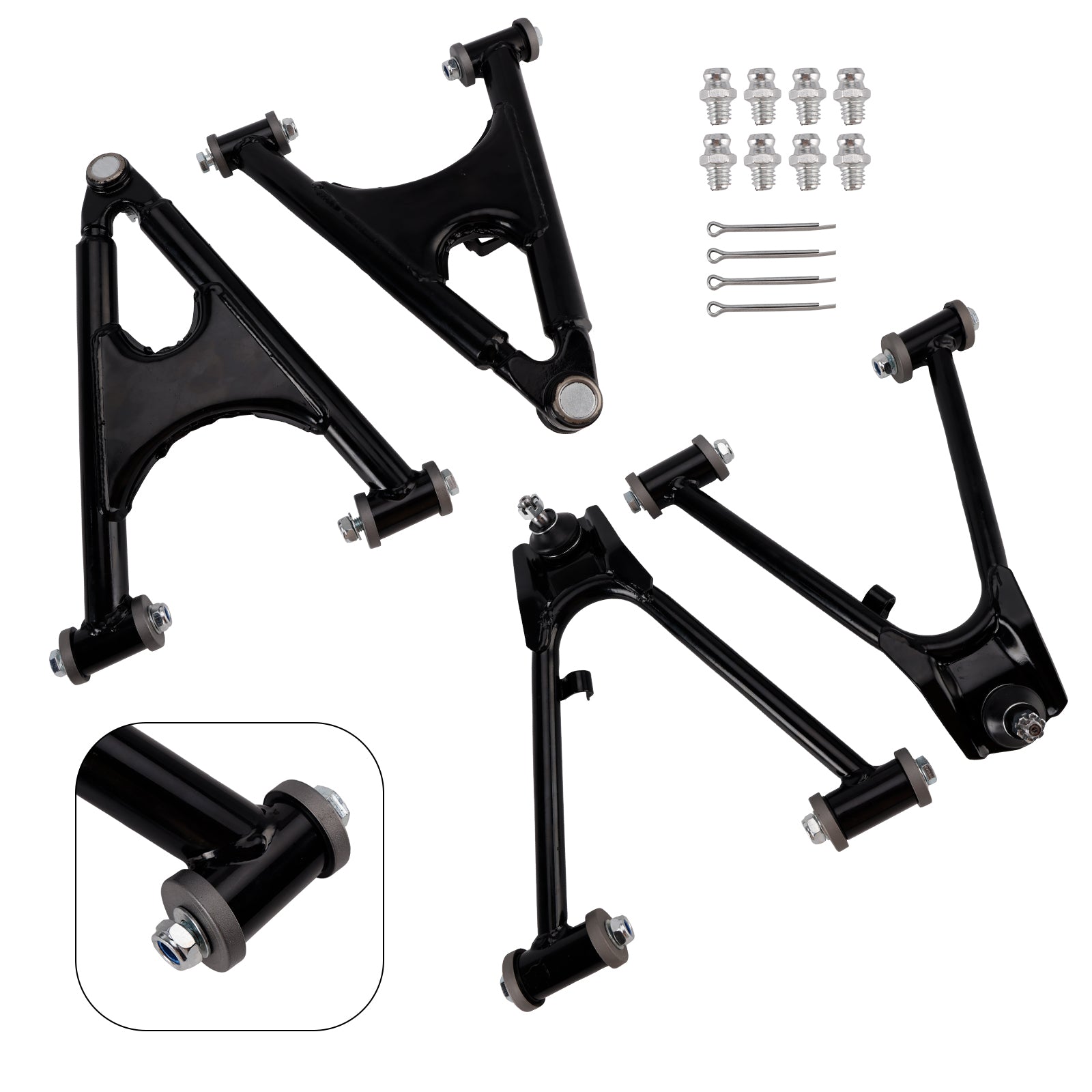 Upper Lower A-Arms Control Arms for 1989 2003 Yamaha YFM350X Warrior 350 3GD-23570-00-35
